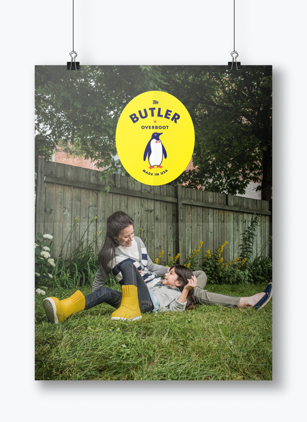 上海品牌设计公司——Butler Boots儿童雨鞋（靴）品牌设计7-海报设计