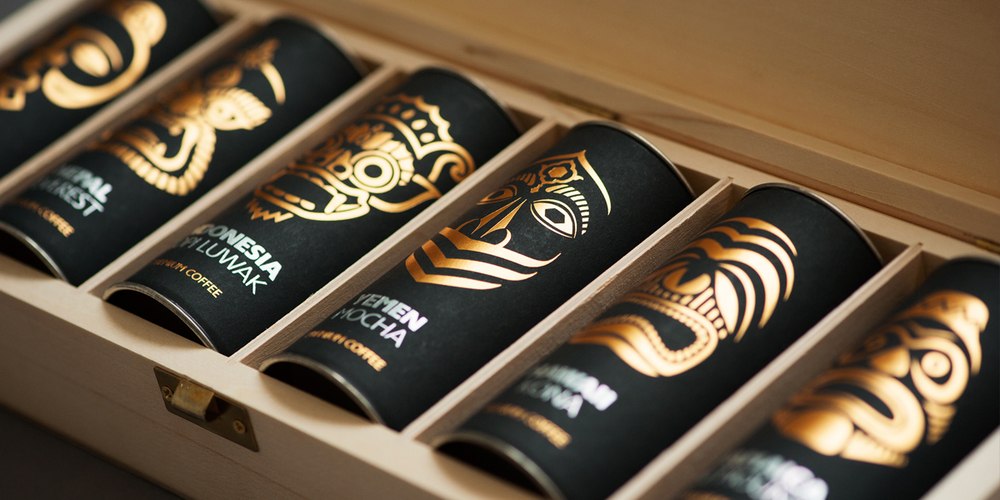 Paradise Gourme 咖啡礼盒包装设计-上海包装设计公司1