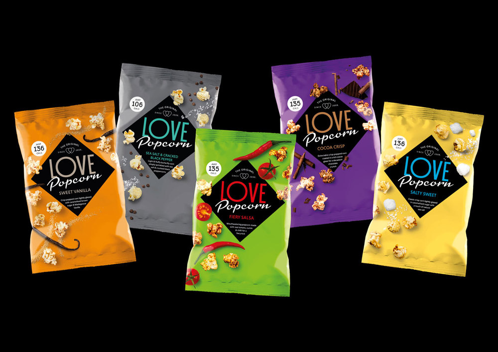 Love Popcorn 爱情爆米花包装设计—上海包装设计公司包装设计分享1