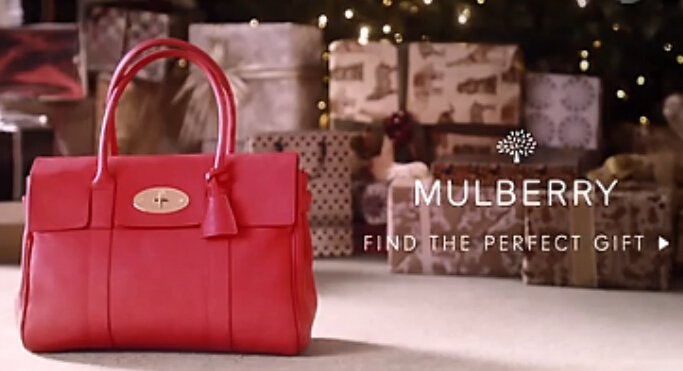 Mulberry 皮包圣诞视频广告-上海广告策划公司分享