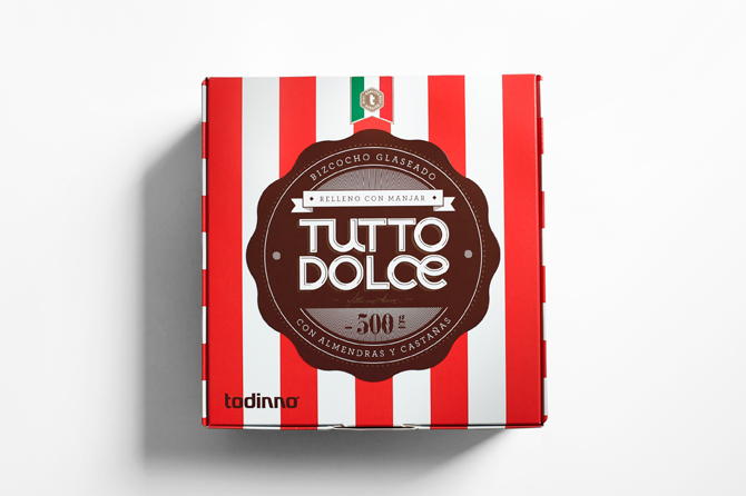 国外包装设计欣赏——秘鲁Tutto Dolce蛋糕面包甜品包装设计-上海包装设计公司