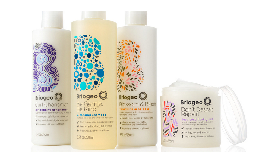 Briogeo 护发素化妆品美容护理品标志设计包装设计-尚略广告品牌策划公司、标志设计公司、包装设计公司 