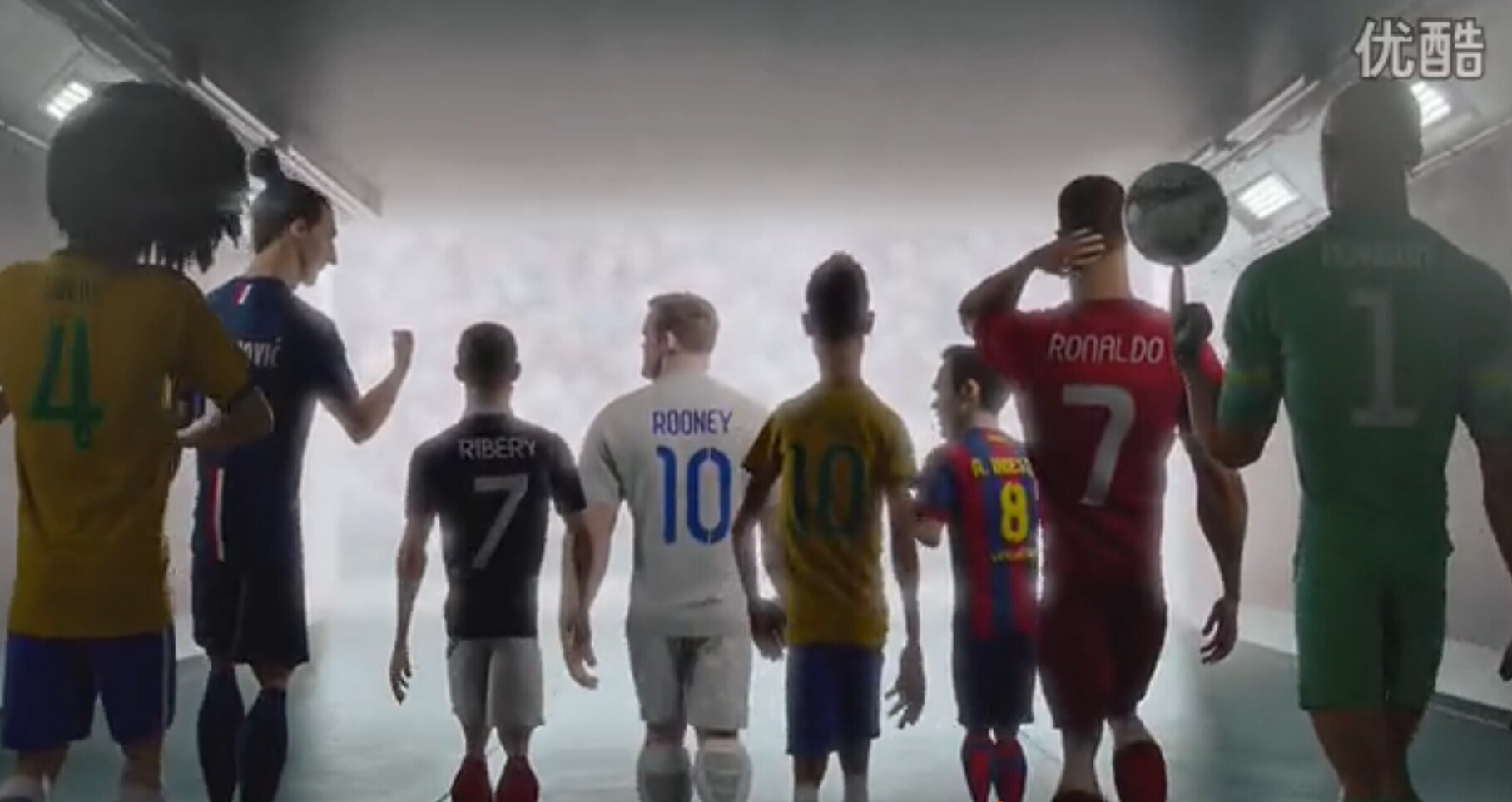 Nike 耐克 the last game “最后一场比赛”全动画版足球明星广告-上海尚略广告营销策划品牌策划设计公司