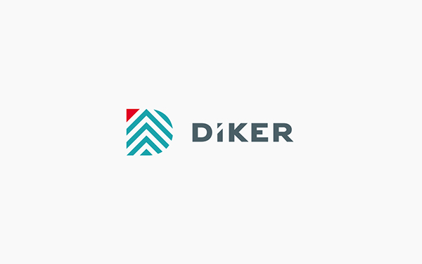 德国Diker Bau建筑规划公司品牌形象设计-标志设计