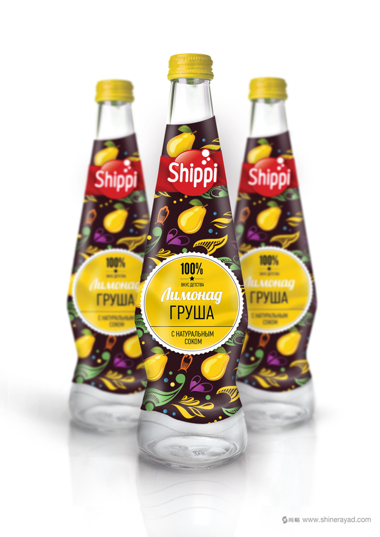 上海包装设计公司设计欣赏：SHIPP 100%纯果汁包装设计2