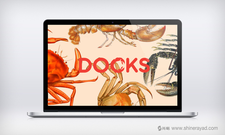 DOCKS 螃蟹海鲜餐厅餐饮VI形象设计-上海餐饮品牌设计公司上海VI设计公司7