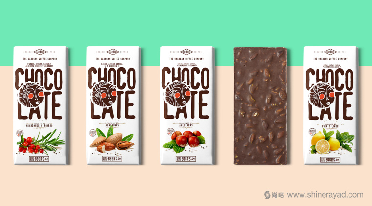 TOCC咖啡巧克力品牌logo优化设计包装设计--上海包装设计公司2