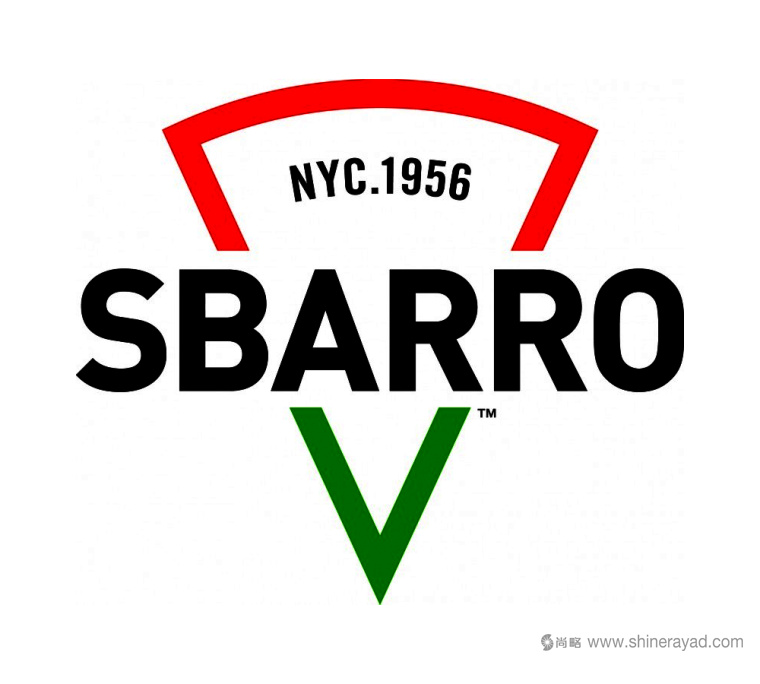 Sbarro 披萨连锁店品牌LOGO设计-上海LOGO设计公司1