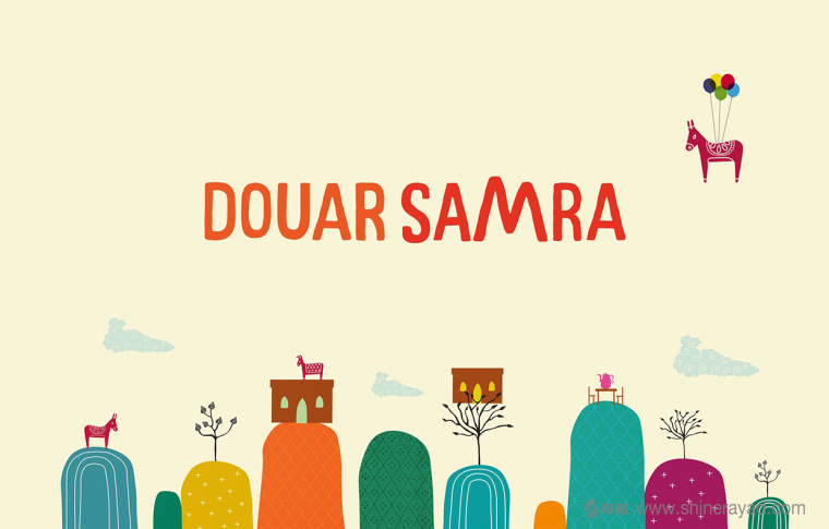 摩洛哥酒店DOUAR SAMRA主题酒店品牌形象设计与 儿童卡通小马驹漫画网站策划设计-上海网站策划设计建设公司1