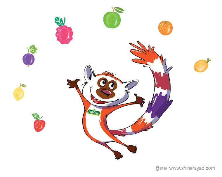 naturetoo儿童维生素糖果品牌形象设计-猴子吉祥物设计-上海品牌形象设计公司1