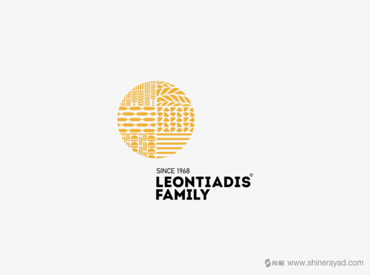 LEONTIADIS 餐饮品牌形象设计-logo设计-上海logo设计公司1