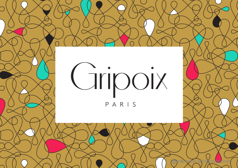 Gripoix法国珠宝制造商品牌logo设计品牌VI形象设计-上海logo设计公司-上海品牌VI形象设计公司1