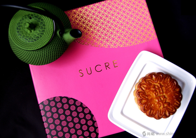 SUCRE 糕点点心月饼烫金礼盒包装设计-上海包装设计公司1