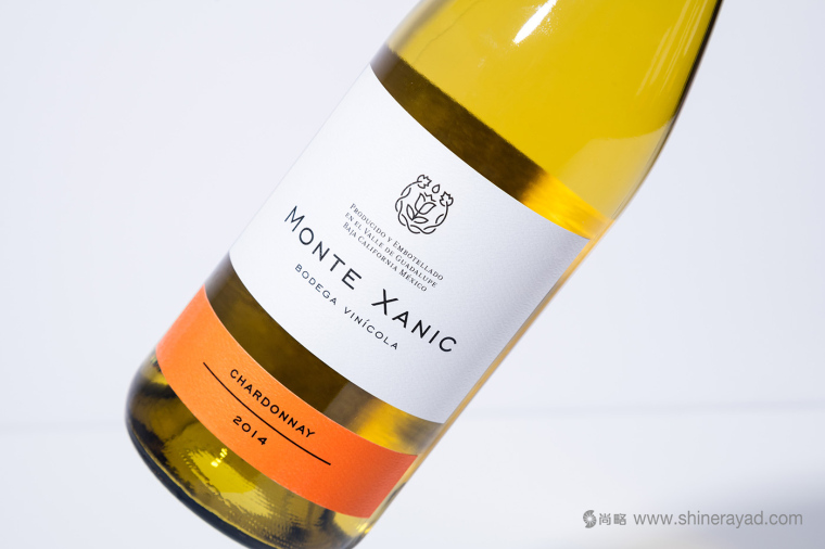 Monte Xanic 葡萄酒花朵商标设计酒标设计-上海商标设计公司-上海红酒酒标设计公司1