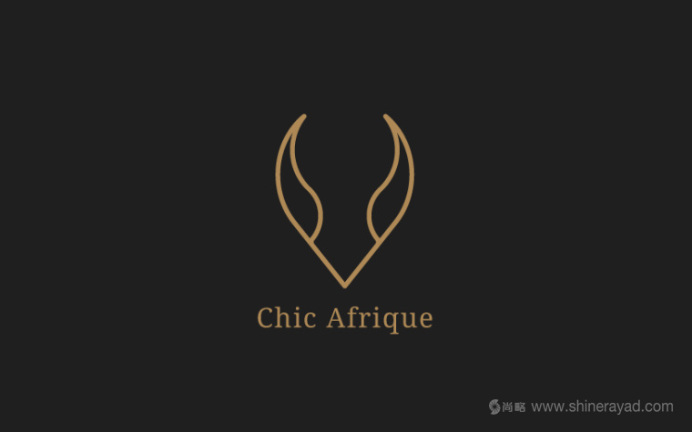 Chic Afrique 在线服饰零售电商女装时装服装品牌LOGO设计-上海LOGO设计公司1