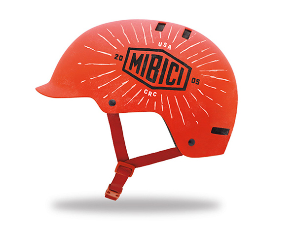上海标志设计公司分享MIBICI 自行车运动协会标志设计与品牌形象设计4-安全帽设计