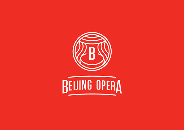 上海标志设计公司分享开普敦 Beijing Opera 中式餐厅标志组合设计