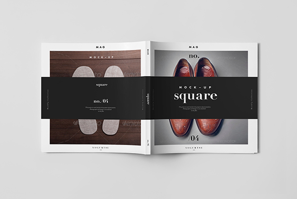 SQUARE 男鞋画册设计-尚略上海画册设计公司设计佳作-封面封底设计