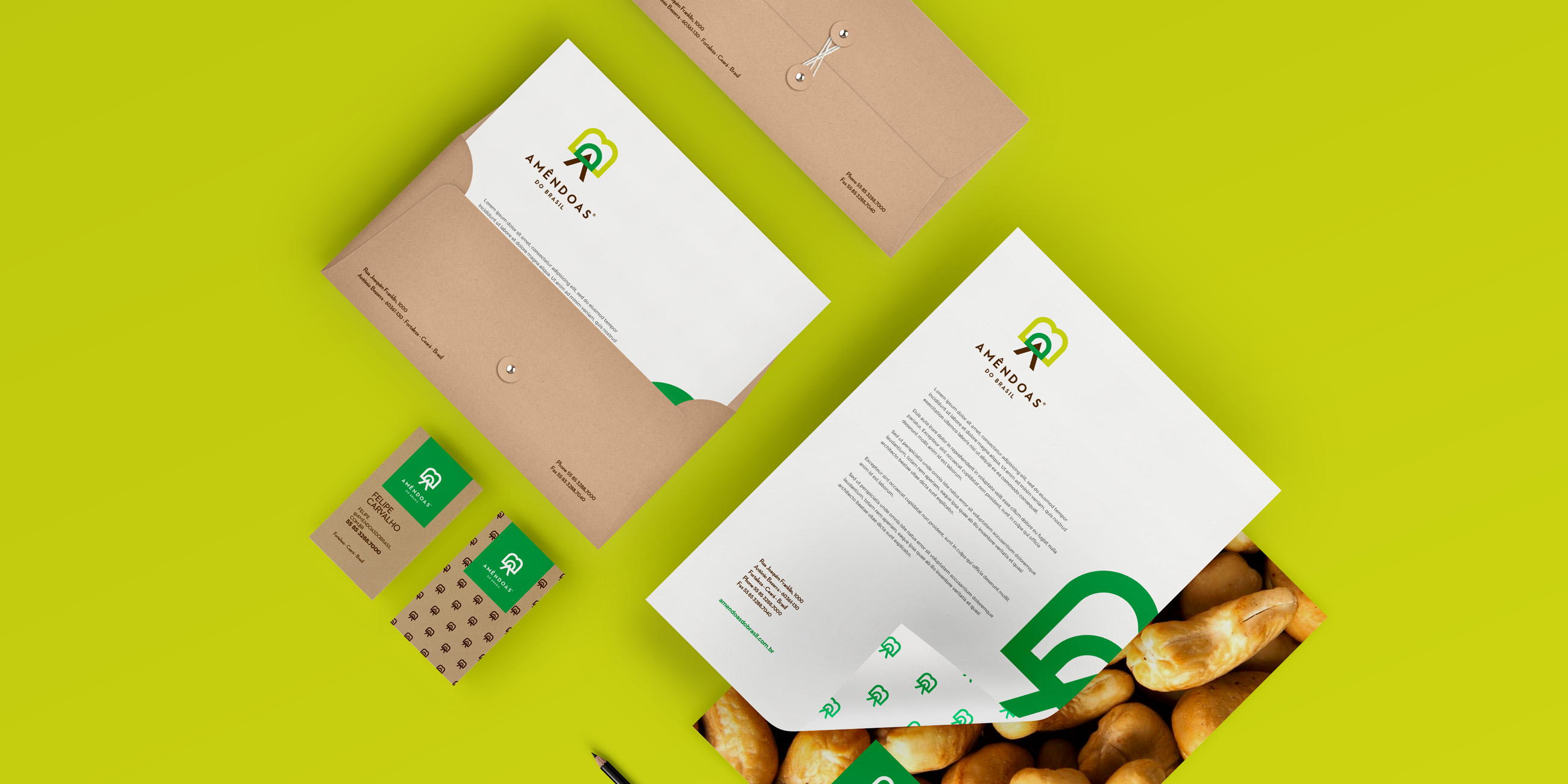 上海品牌策划设计公司分享Amêndoas 农产品品牌形象设计1