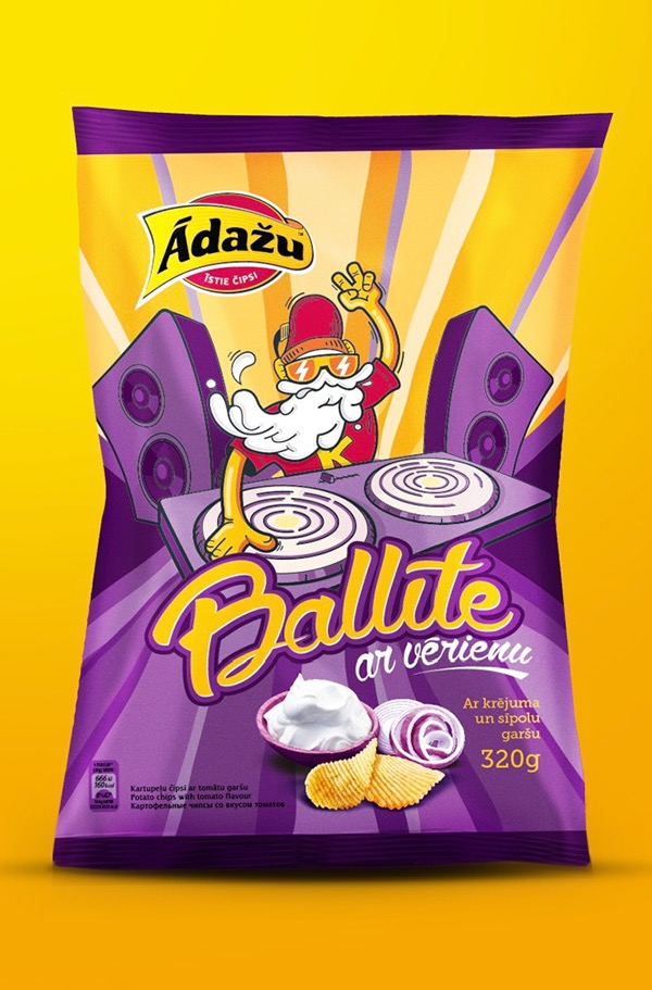 上海包装设计公司尚略分享ADAZU品牌薯片包装设计欣赏1