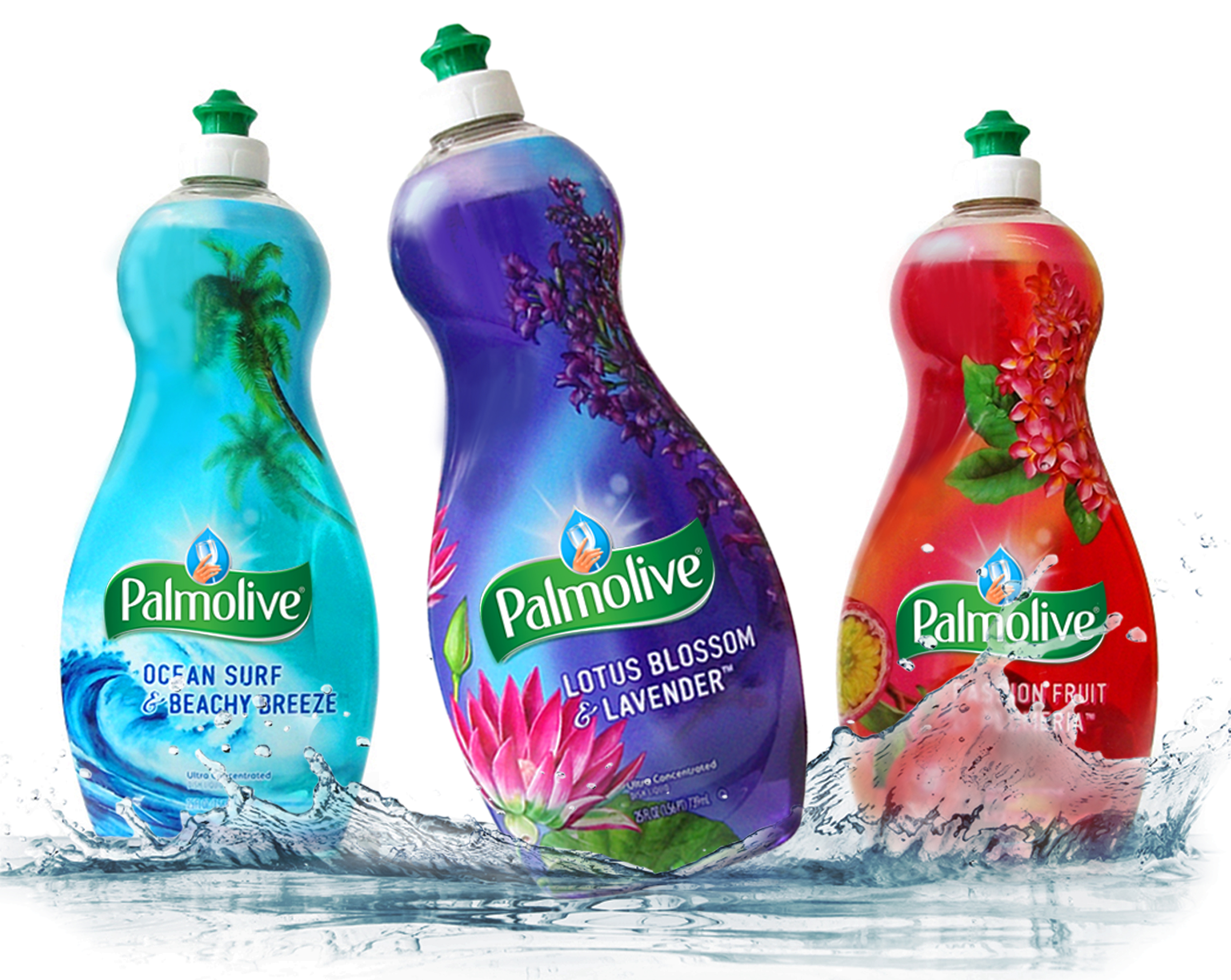 上海包装设计公司国外包装设计欣赏：高露洁棕榄Palmolive果蔬清洗剂包装设计1