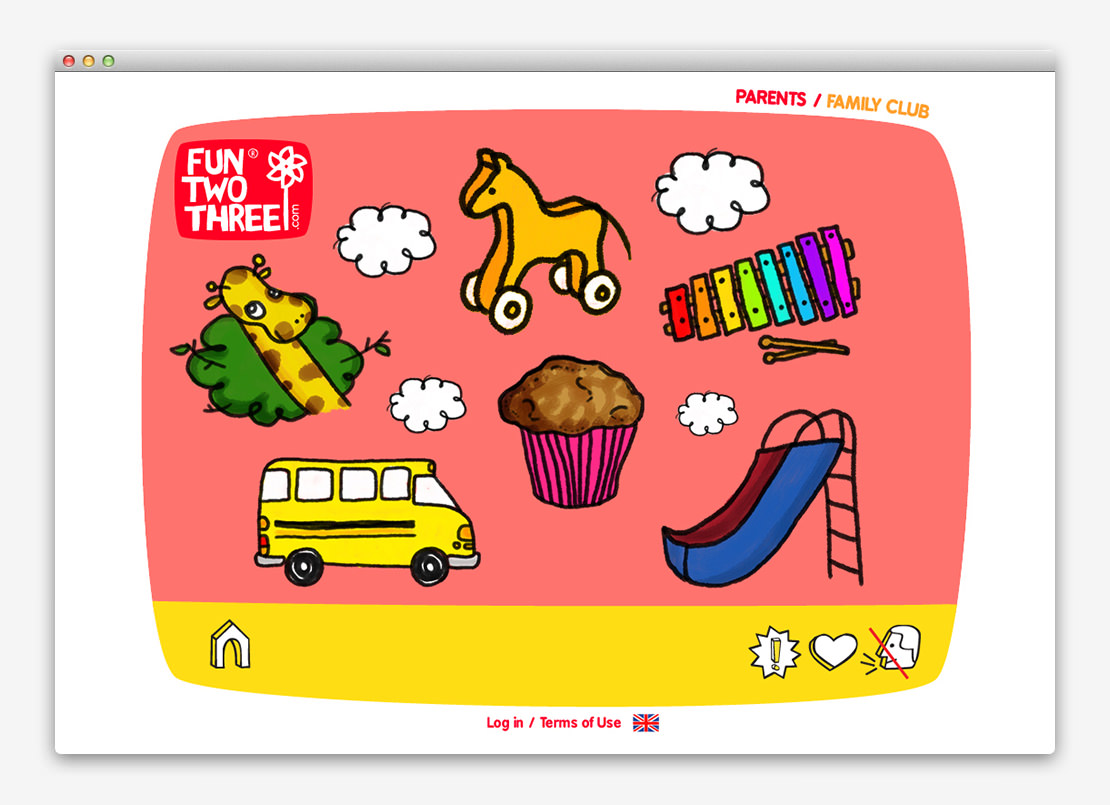 FunTwoThree 儿童网站设计与平面设计-上海平面设计公司设计推荐3