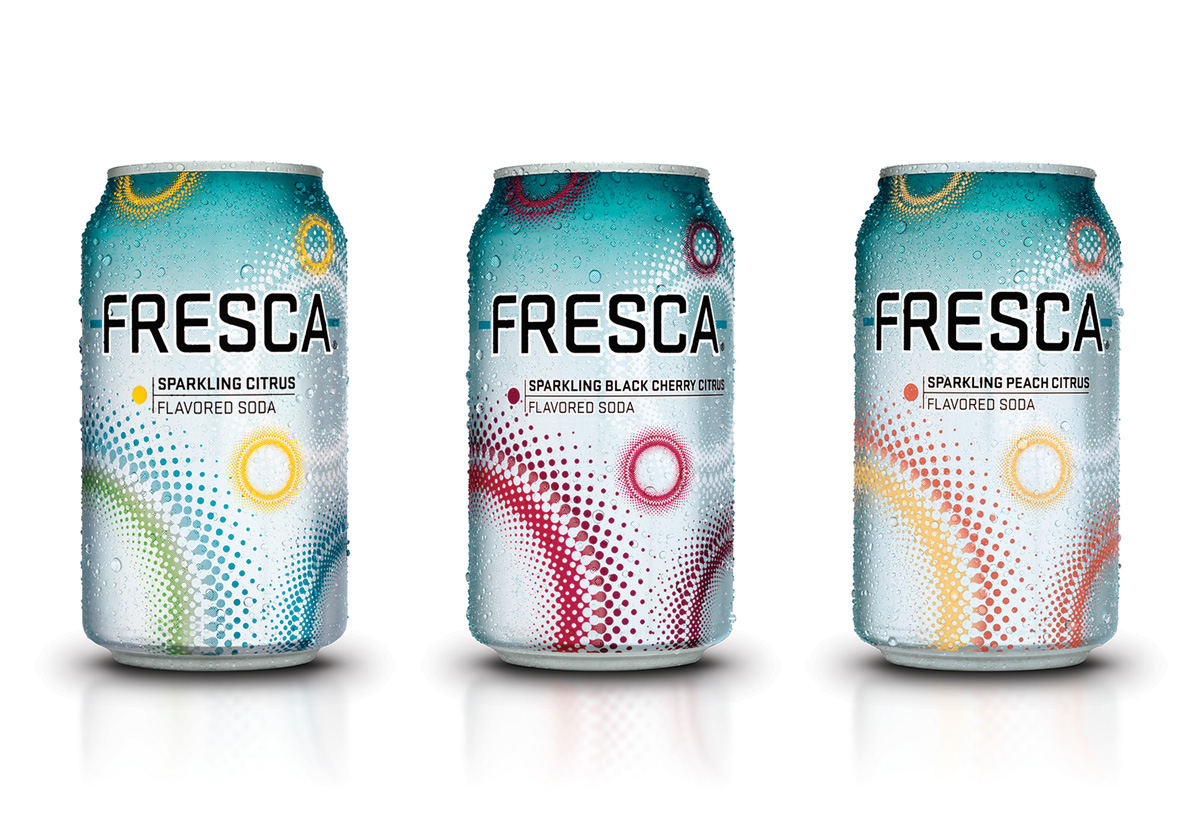 FRESCA 碳酸饮料包装设计-上海包装设计公司分享1