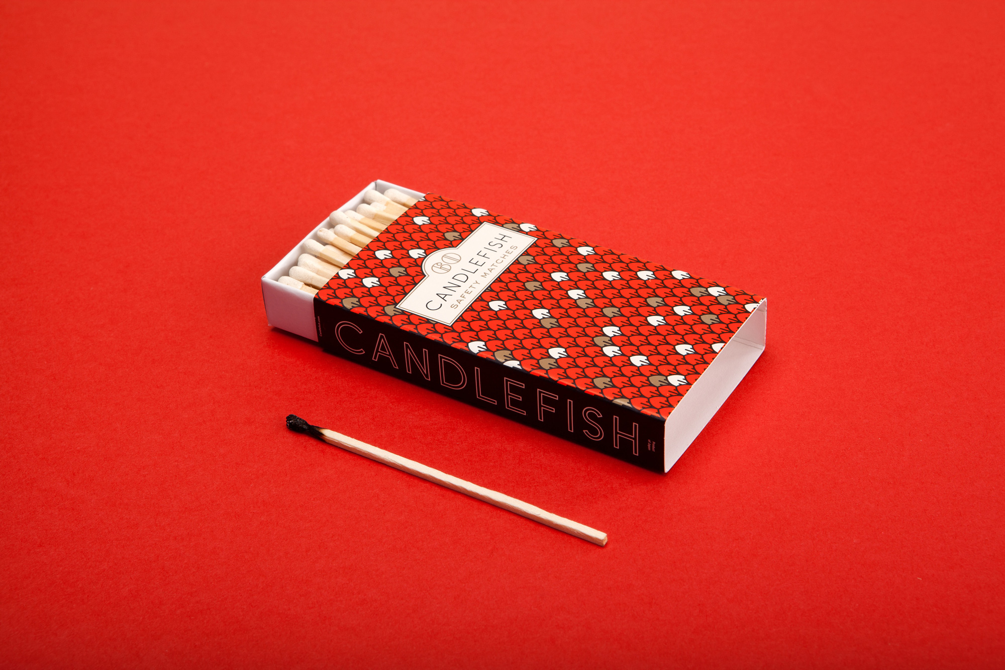 Candlefish 火柴蜡烛品牌形象设计火柴盒包装设计-上海品牌策划设计公司分享