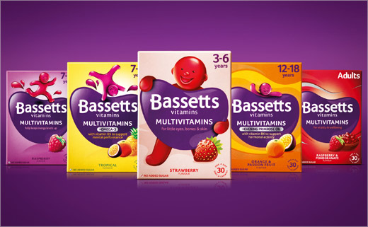 Bassetts儿童维生素品牌重塑包装设计1