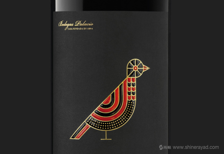 Viña Perdiz小鸟插画葡萄酒包装设计-上海包装设计公司国外包装欣赏1