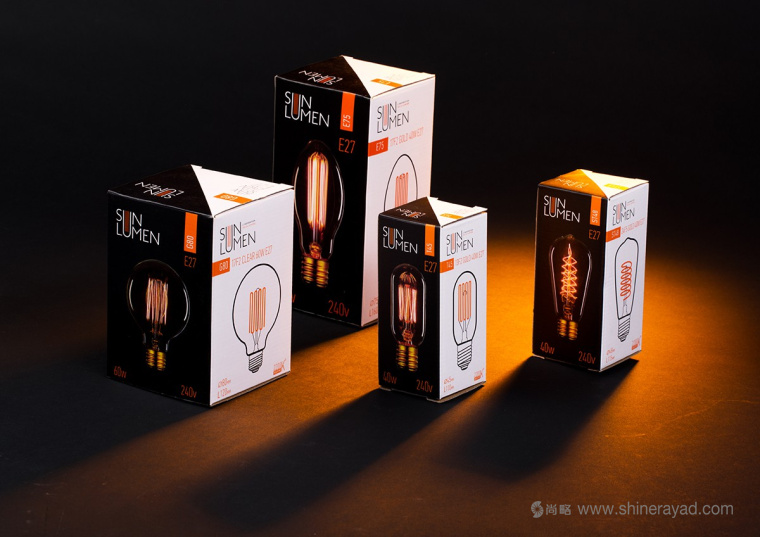 俄罗斯SunLumen电灯灯泡灯具包装设计7