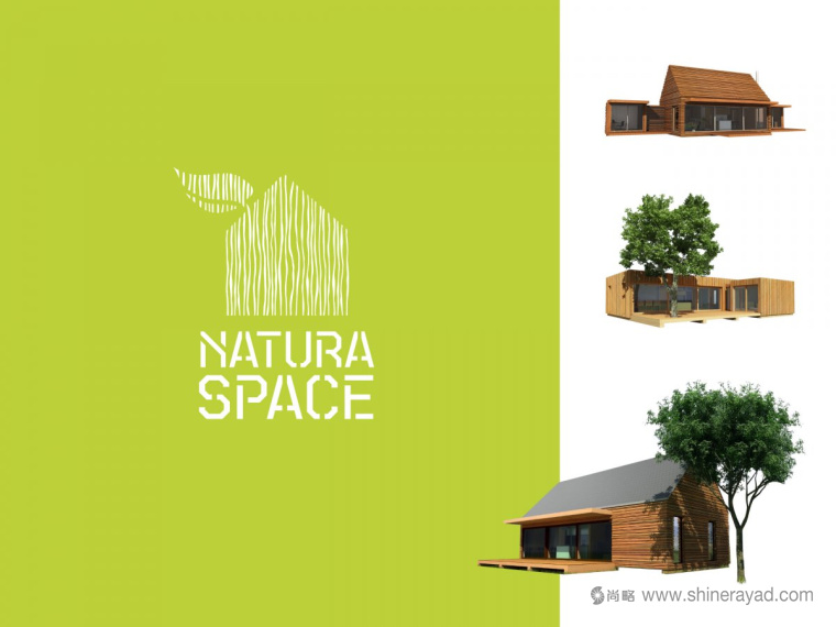 自然空间建筑房屋公司LOGO设计、VI设计1