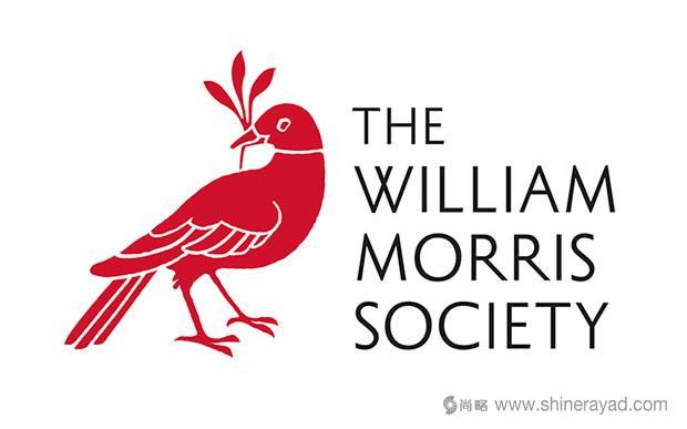 William Morris Society 威廉莫里斯协会小鸟LOGO设计-上海LOGO设计公司1