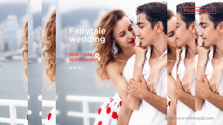 #follow 婚礼婚庆服务公司蜜月旅行服务公司宣传画册设计-上海画册设计公司1