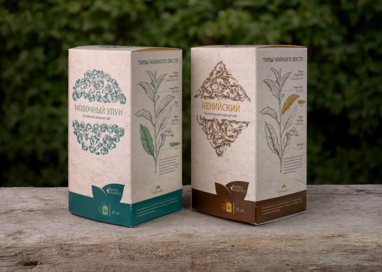 俄罗斯百科全书版茶叶包装设计欣赏-上海包装设计公司1