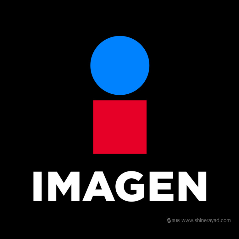 墨西哥电视台网络多媒体集团Imagen新logo设计-上海logo设计公司3