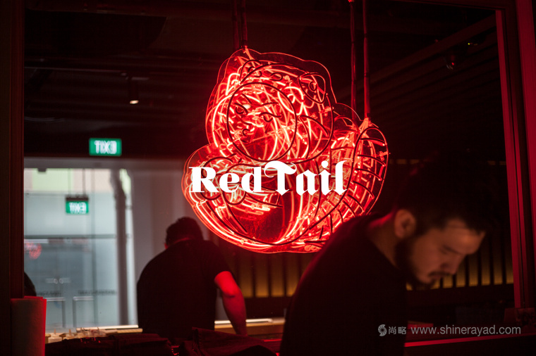 Red Tail 红尾酒吧logo设计、吉祥物设计、VI设计、品牌形象设计-上海品牌设计公司