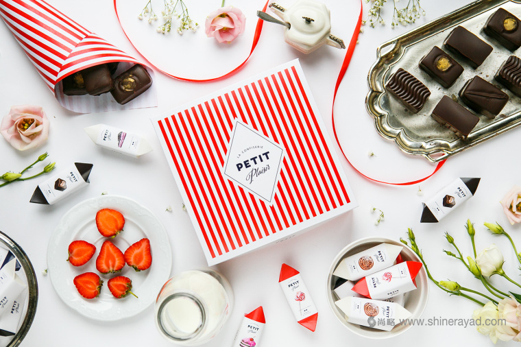 Petit plaisir 巧克力糖果包装设计插画设计-上海包装设计公司