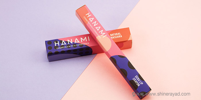 矢量图案风格 HANAMI 天然化妆品包装设计-上海包装设计公司