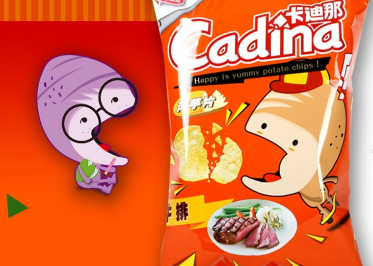 卡迪那品牌洋芋片休闲食品包装设计-上海包装设计公司-上海品牌设计公司4