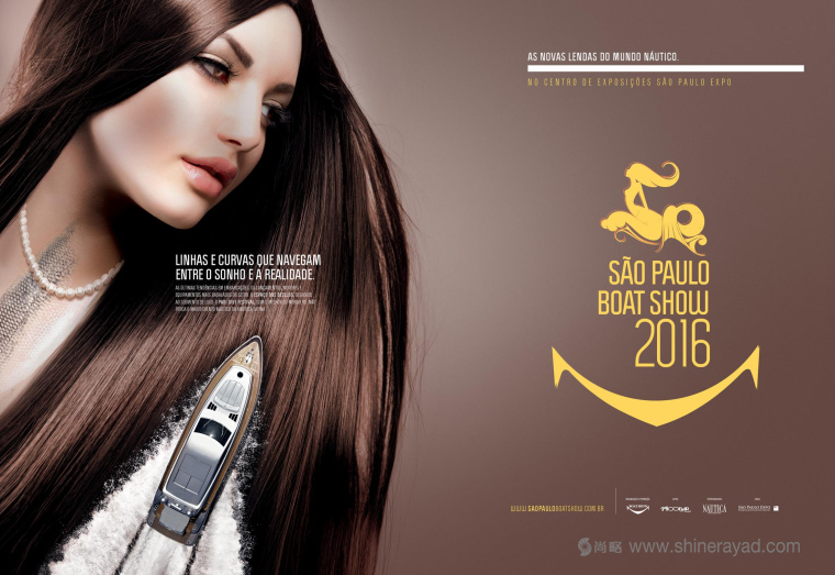 2016年圣保罗船艇展平面广告创意设计“美发篇”-上海平面广告设计公司
