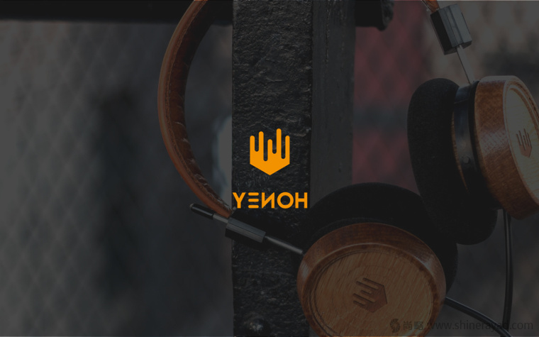 发烧友级别 YENOH 耳机品牌LOGO设计-上海LOGO设计公司设计欣赏1