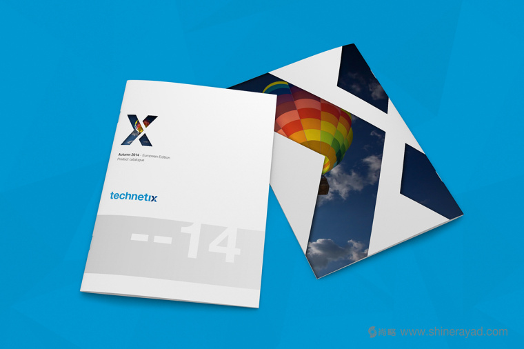 上海画册设计公司设计鉴赏Technetix 技术通信公司品牌产品宣传画册封面设计1