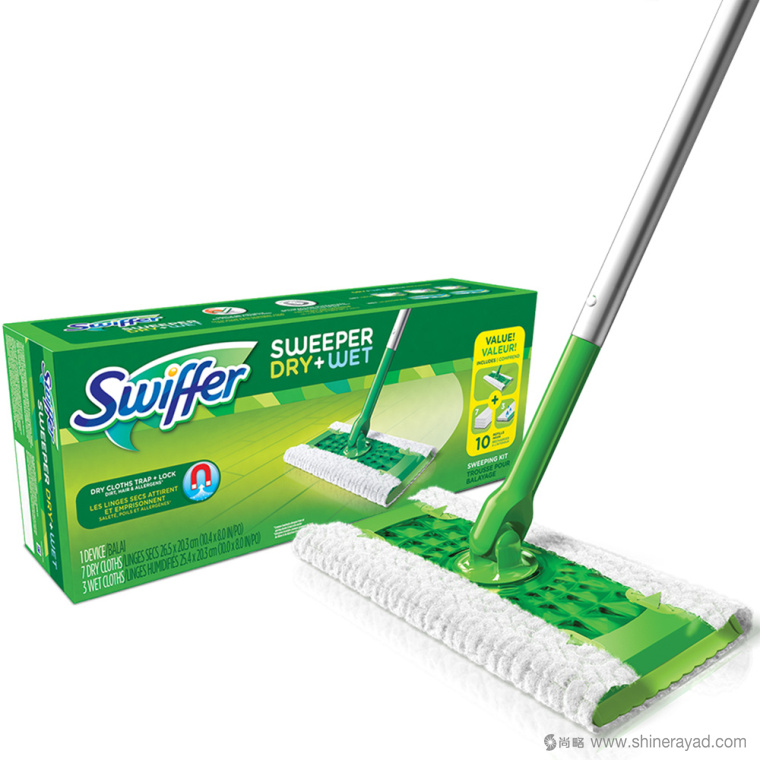 上海包装设计公司-Swiffer清洁拖把品牌包装设计6