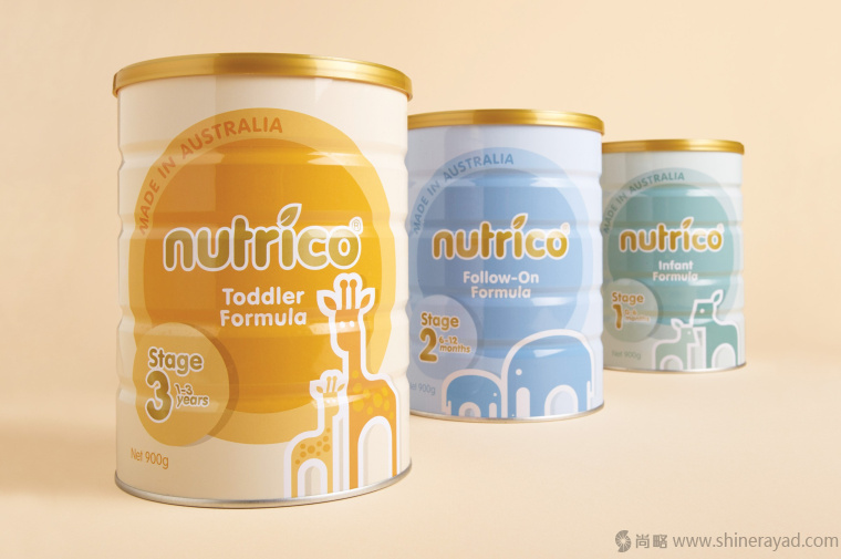 上海包装设计公司-NUTRICO 婴儿奶粉包装设计“母子篇”1