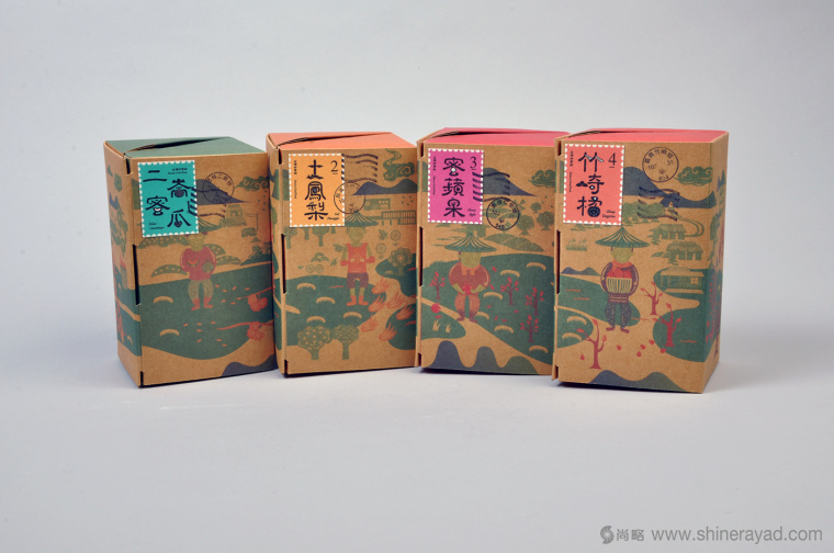 台湾地方特色糕点包装设计-上海食品包装设计公司5