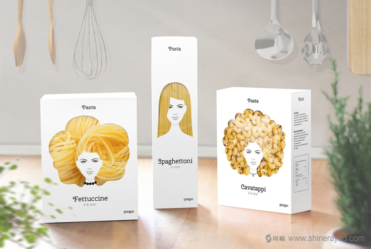 上海食品包装设计公司创意包装欣赏：Pasta 面食面条包装设计1