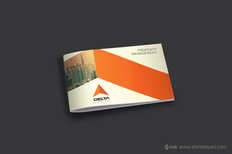 上海画册设计公司设计欣赏：Delta 台达物业管理公司宣传画册设计1