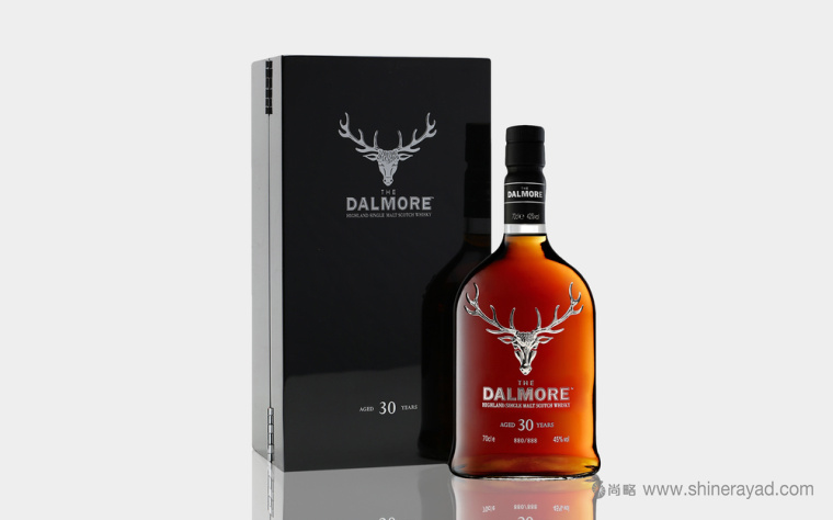 DALMORE 品牌威士忌酒瓶造型设计与包装设计-上海包装设计公司设计欣赏2