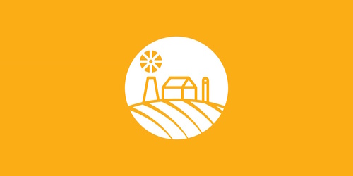 阳光菜篮有机农场蔬菜配送快递服务品牌logo设计-上海LOGO设计公司1